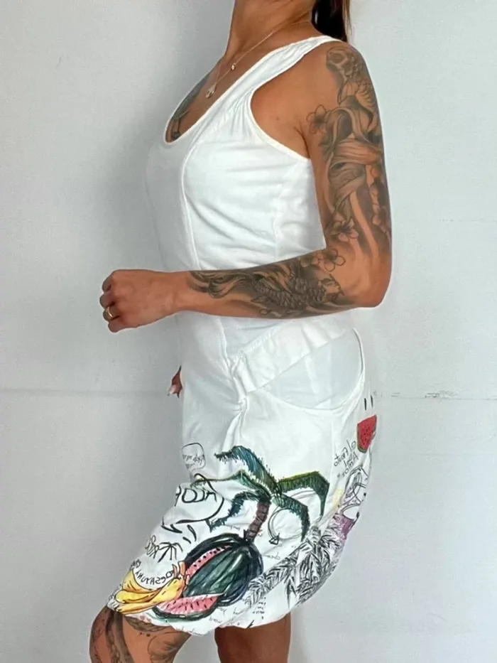 SOLDE - Robe sans manches, Desigual. Taille 36. - photo numéro 3