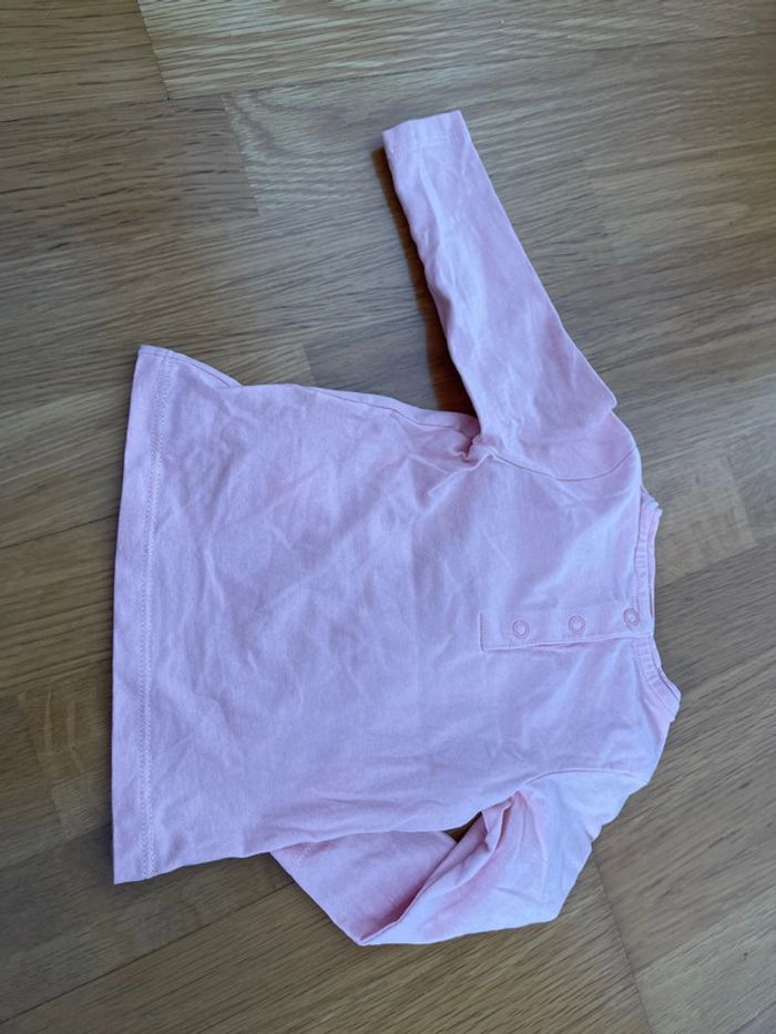 T-shirt manches longues neuf fille Orchestra taille 6 mois - photo numéro 2