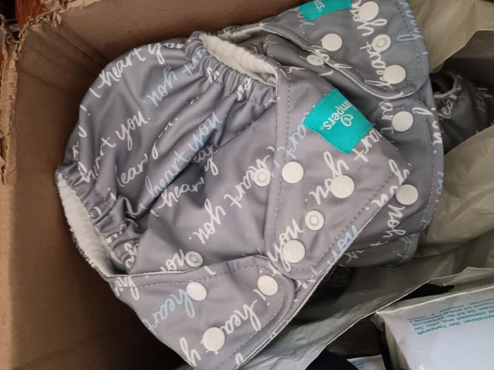 Couches lavables pampers + inserts