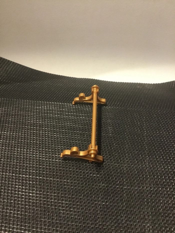 Playmobil barre arrière avec supports pièce détachée calèche Mariage royal 4258