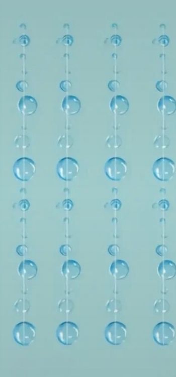 4 Guirlande bulles bleues