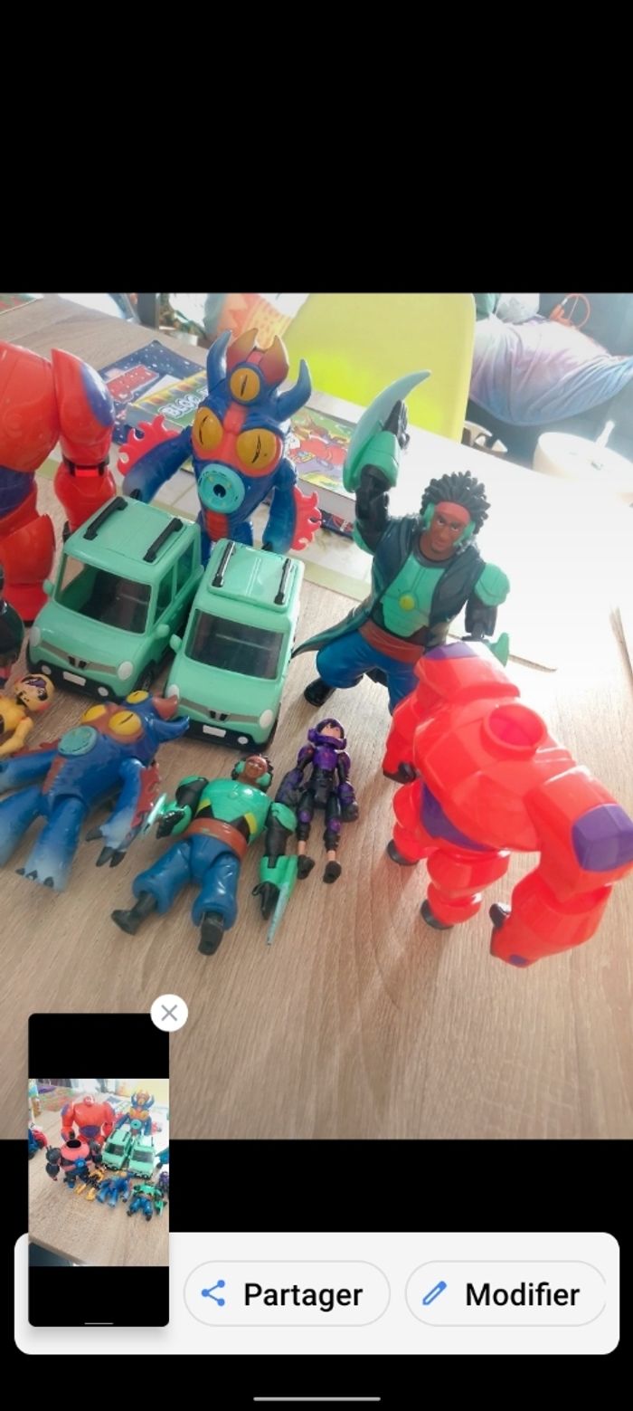 Lot figurines les nouveaux héros - photo numéro 2