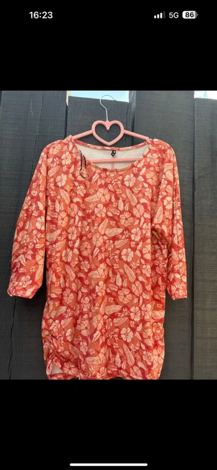 Blouse t M/L fluide manches originales - photo numéro 4
