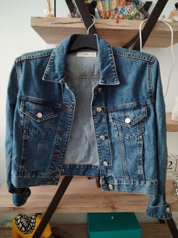 Veste en Jean MING bleu foncé