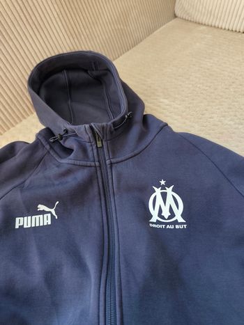 sweat à capuche PUMA x Olympique de Marseille en taille XL