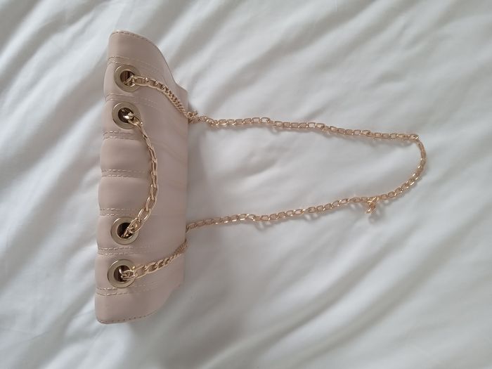 Sac à main nude avec chaîne modulable – avec poche - photo numéro 4