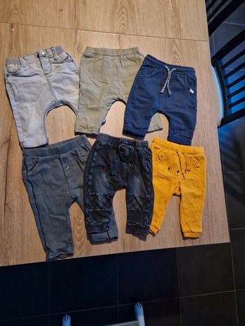 Lot de 6 pantalons 6 mois