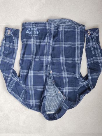 Chemise à manches longues réversible