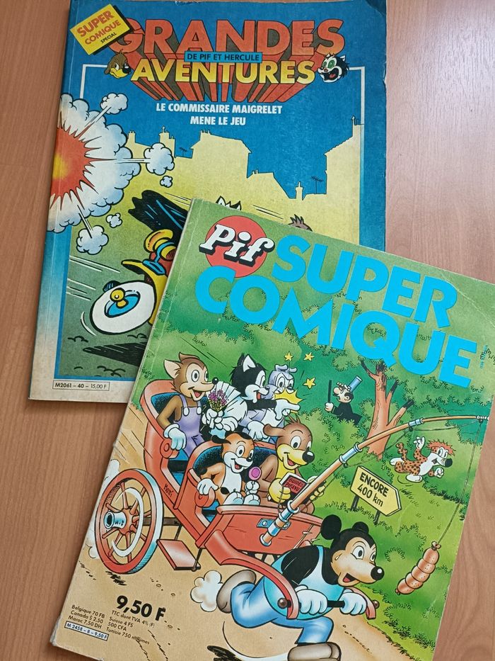 4 bds Pif et Hercule / Placid et Muzo années 80 - photo numéro 7