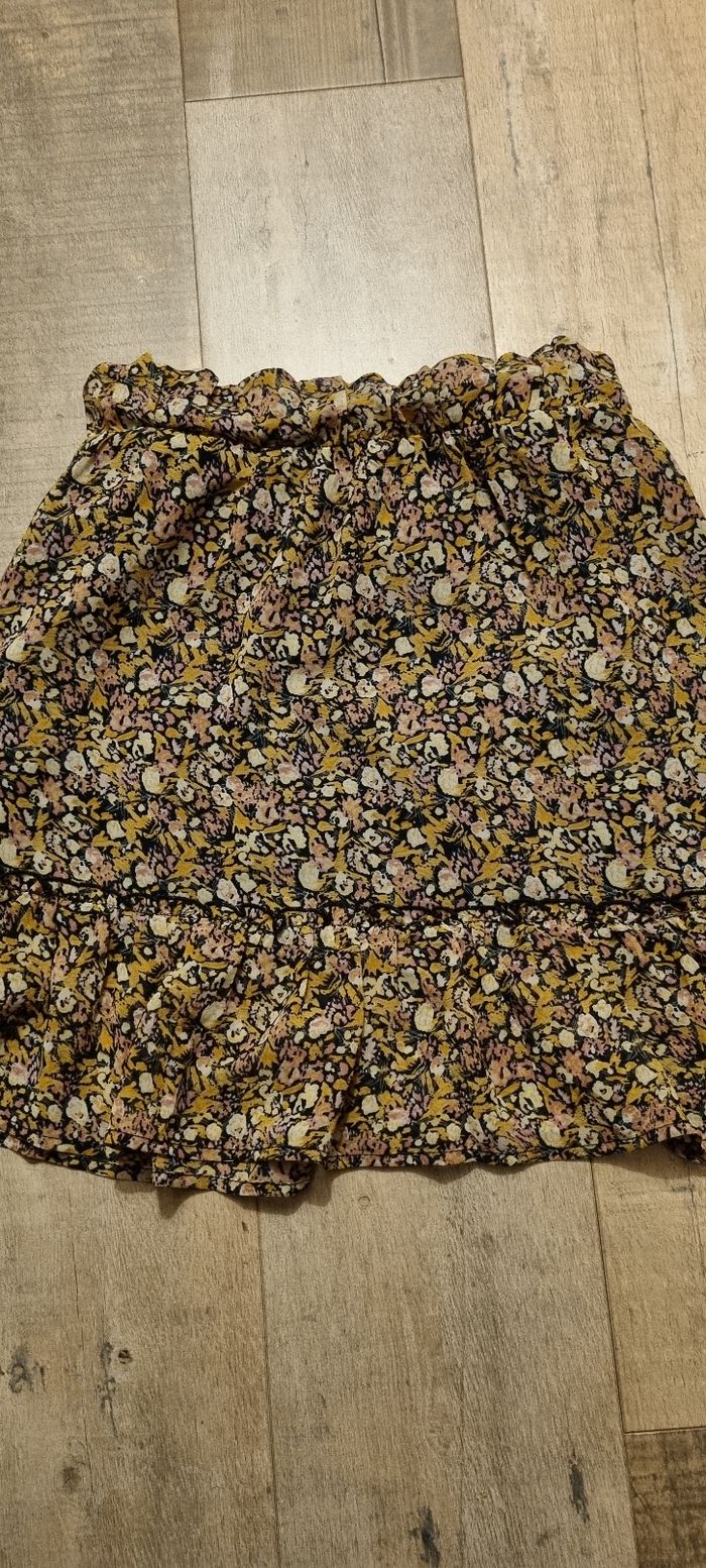 Jupe fleurie