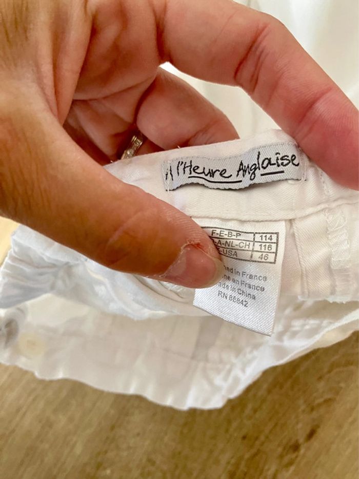 Jupe à l heure anglaise 6 ans - photo numéro 3