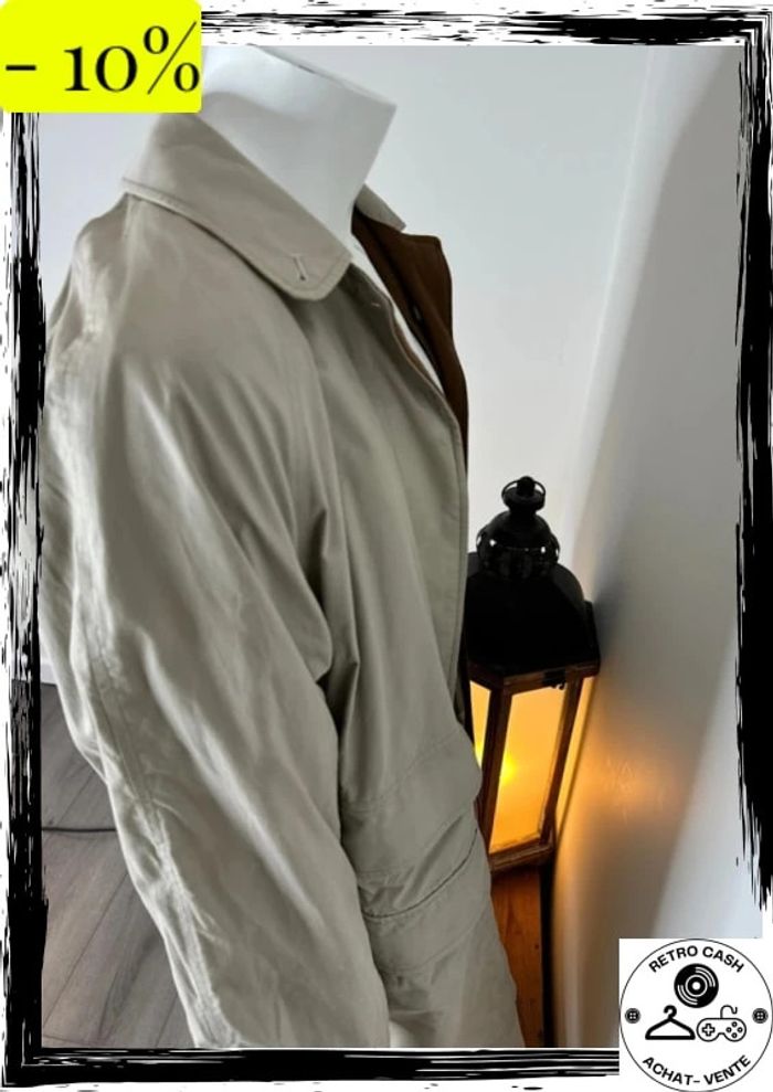 Trench Burberrys’ en super état Taille 12 UK Coat Vintage - photo numéro 17
