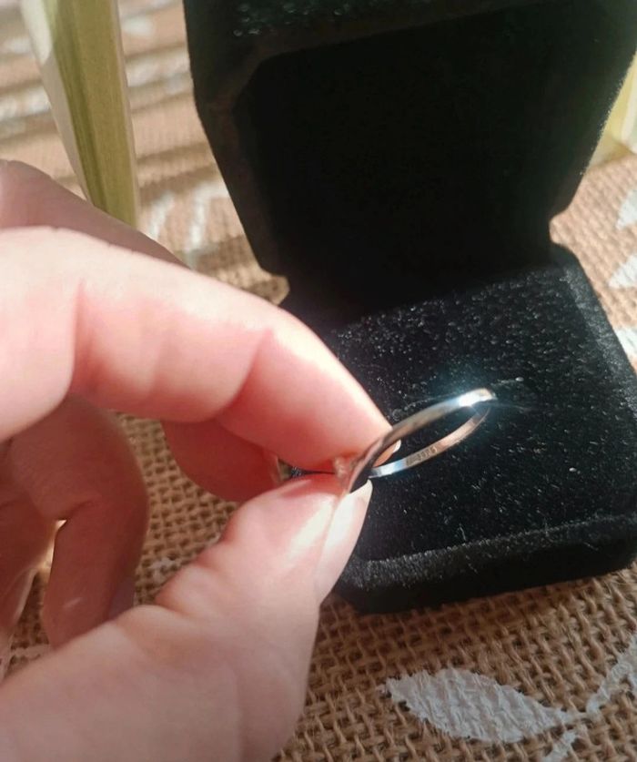 🌸 Élégante Bague en Argent taille 54 (7) - photo numéro 4