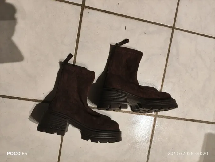 Botte marron taille 39 - photo numéro 17