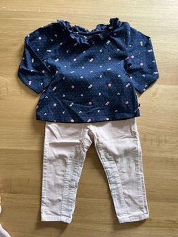 Tenue fille 12 mois
