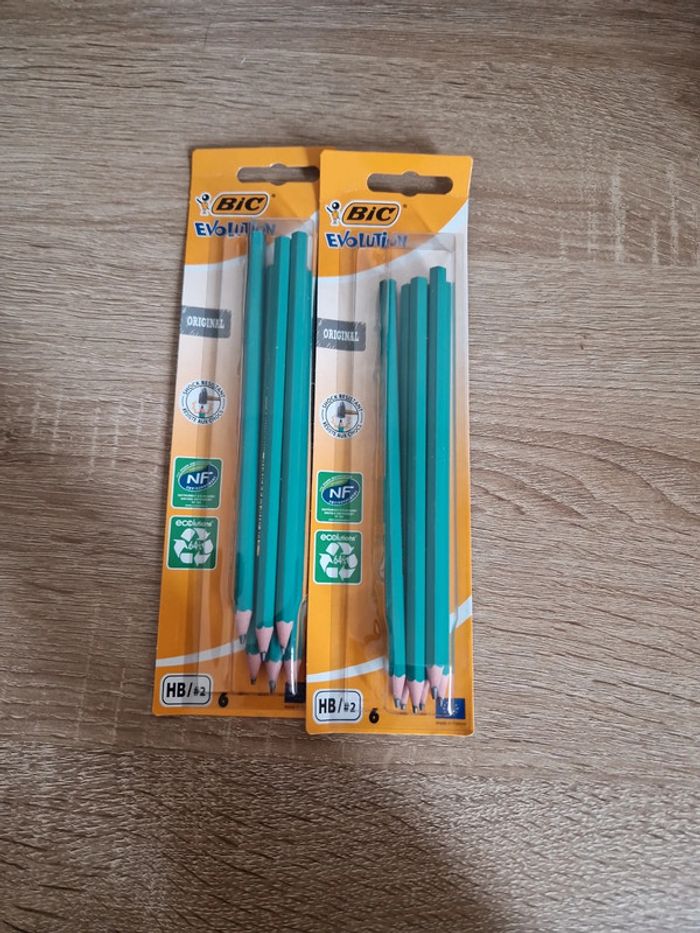 Crayon papier lot HB
