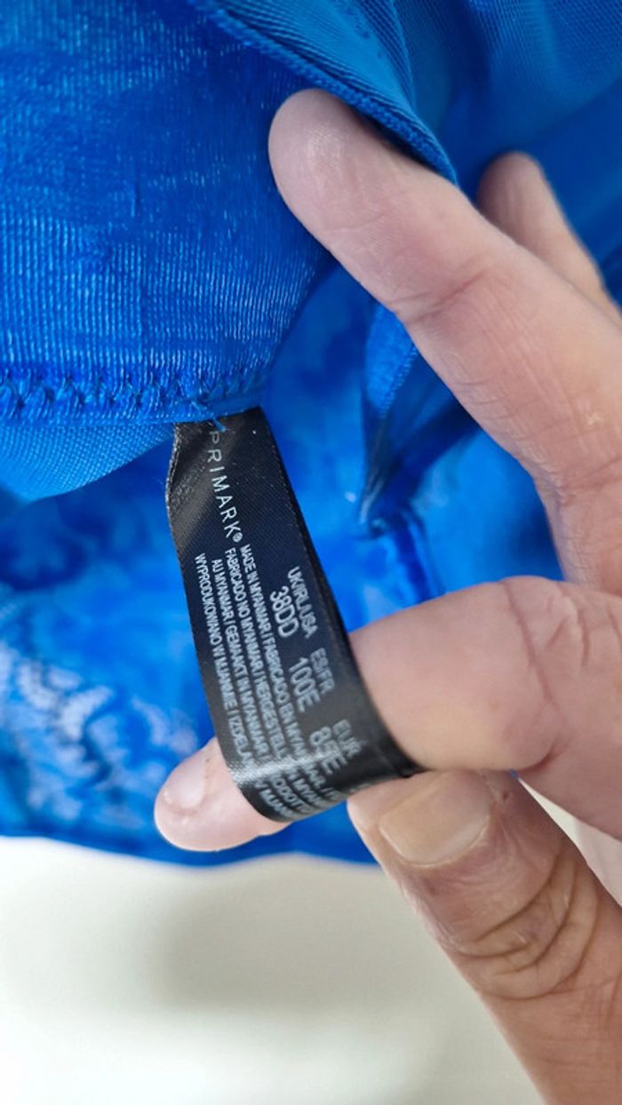 Corset bleu électrique - photo numéro 5