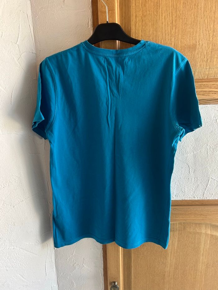 T-shirt bleu turquoise Jules - taille M - photo numéro 2