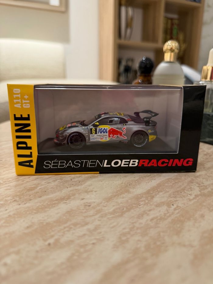 ALPINE A110GT+ LOEB RALLY MONT BLANC 2024 BARDAHL 1/18 SOLIDO