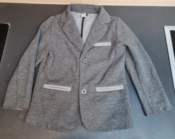 Veste de smoking gris