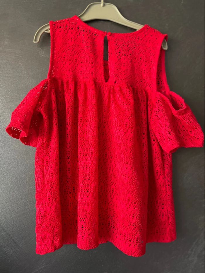 TEE shirt rouge femme - photo numéro 4