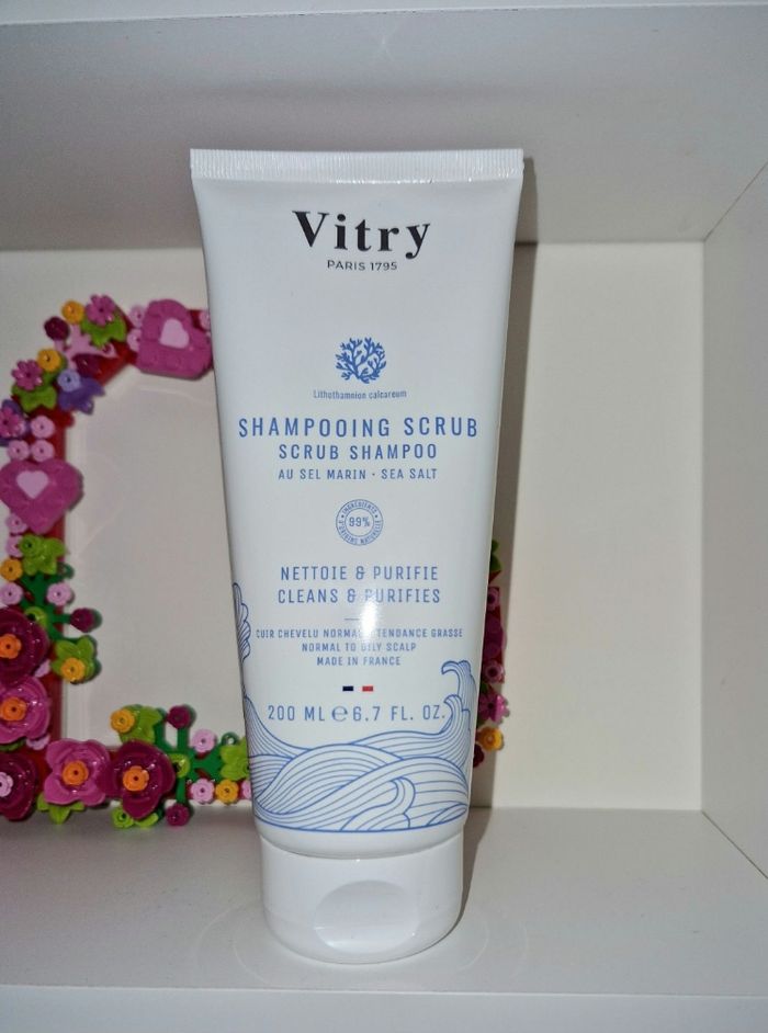 Shampooing purifiant scrub Vitry neuf