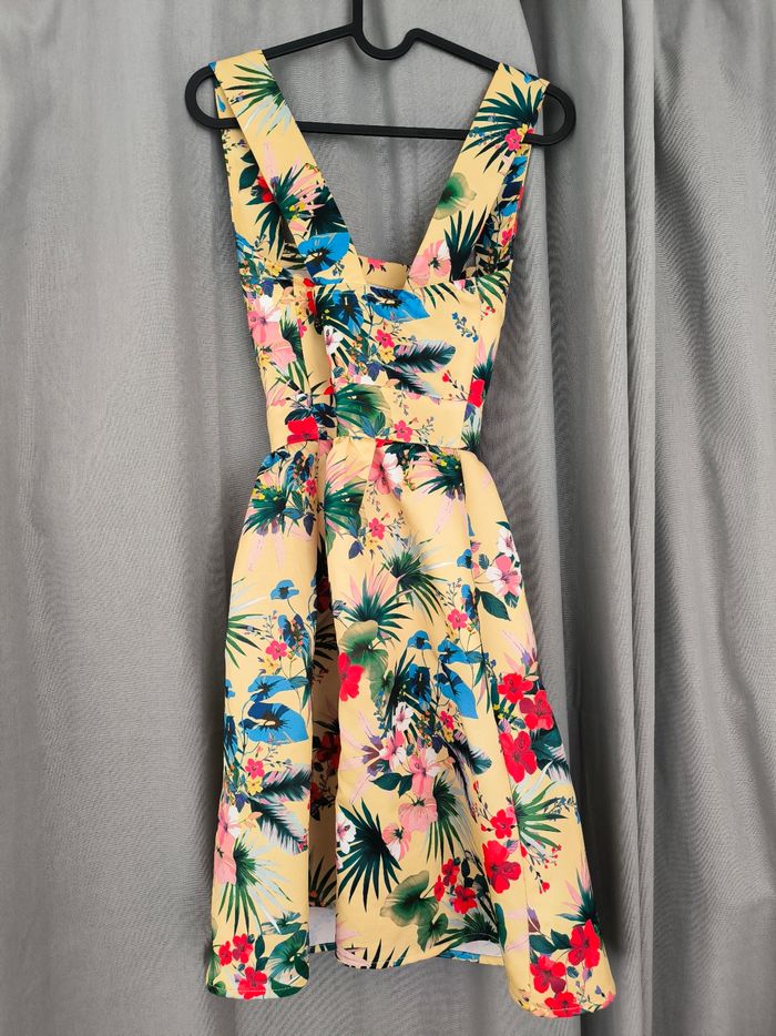 Robe d'été fleurie Naf Naf S (36) - photo numéro 3