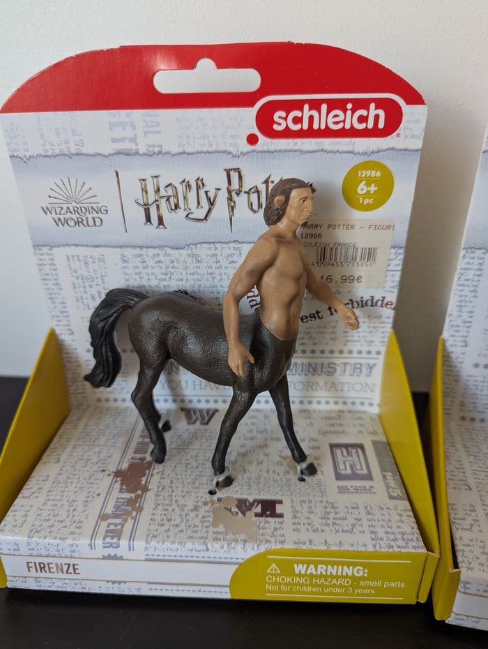 Lot de figurines Schleich Ron et croutard, et Firenze harry Potter - photo numéro 3