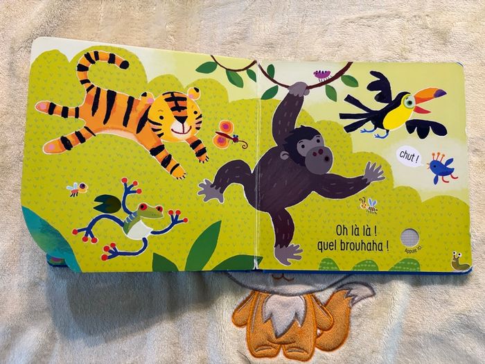 Livre sonore et à toucher usborne sam taplin ne chatouille pas le tigre - photo numéro 8