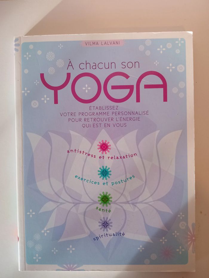 A chacun son yoga. Etablissez votre programpme personnalisé pour retrouver l'énergie qui est en vous