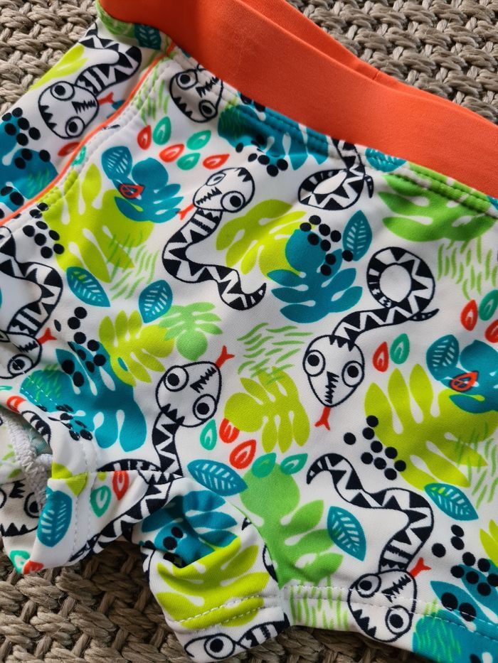 Boxer de bain motif jungle - 12 mois - photo numéro 3