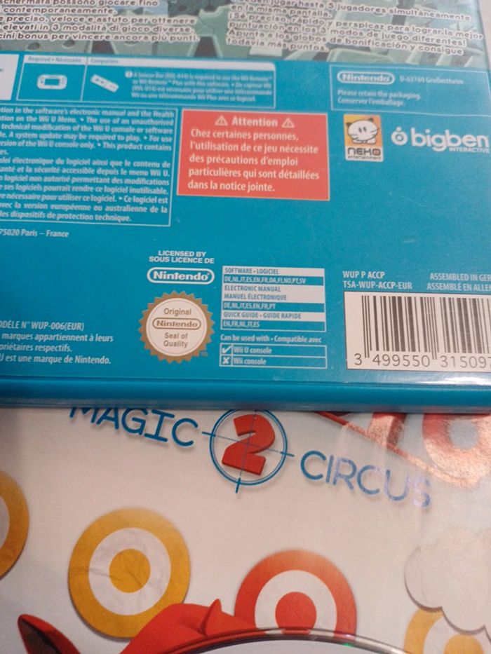 Cocoto Magic Circus 2 Nintendo Wii U - photo numéro 5