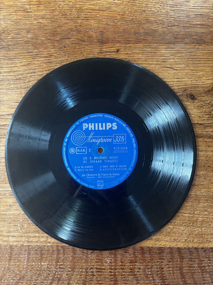 Vinyle 33 tours Les 8 meilleures valses de Johann Strauss - photo numéro 4