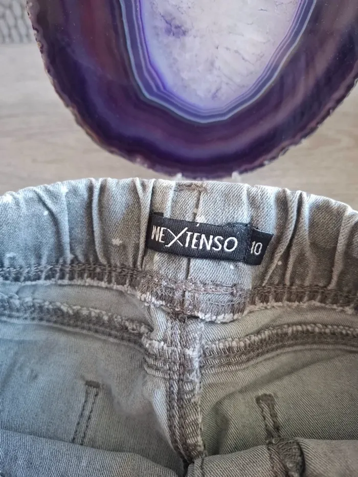 Pantalon jean gris taille 10 ans - photo numéro 3