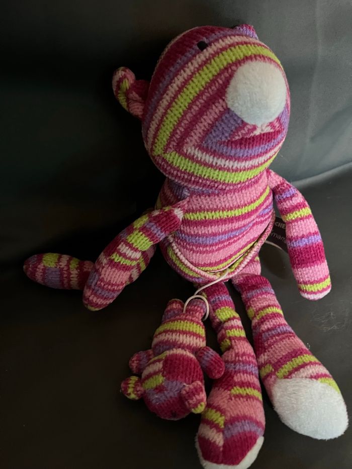 Doudou orchestra chat en laine - photo numéro 3