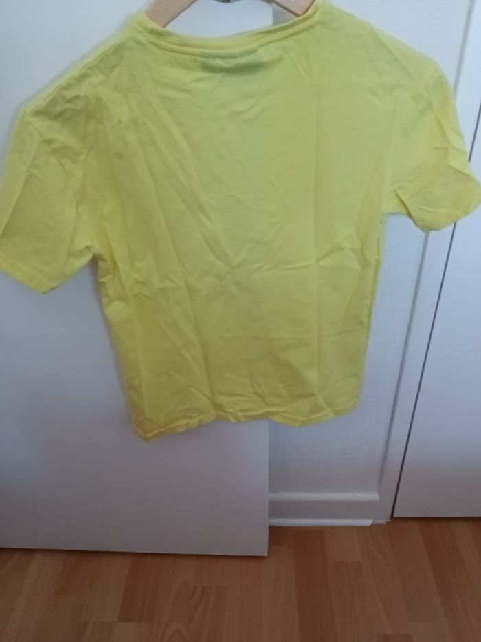 Tee-shirt Naruto jaune et multicolore - photo numéro 4