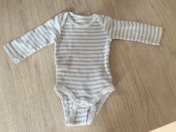 Body manches longues - 1 mois
