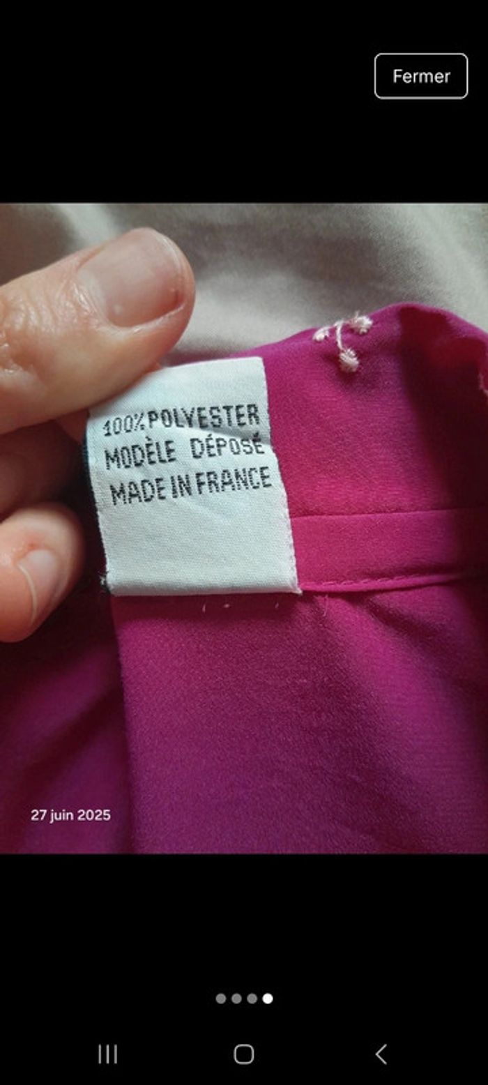 Chemise brodées manches longues - photo numéro 4