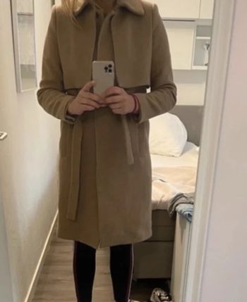 Manteau mango neuf beige 40