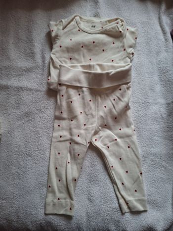 Ensemble bodie et leggins 3 mois