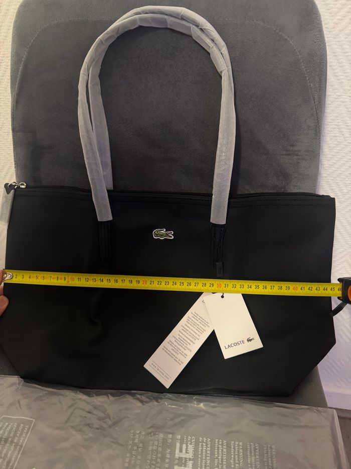 Sac Lacoste Noir Neuf - photo numéro 6