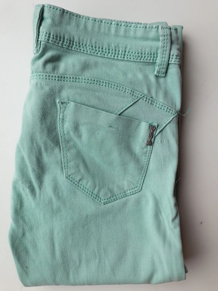 Pantalon turquoise