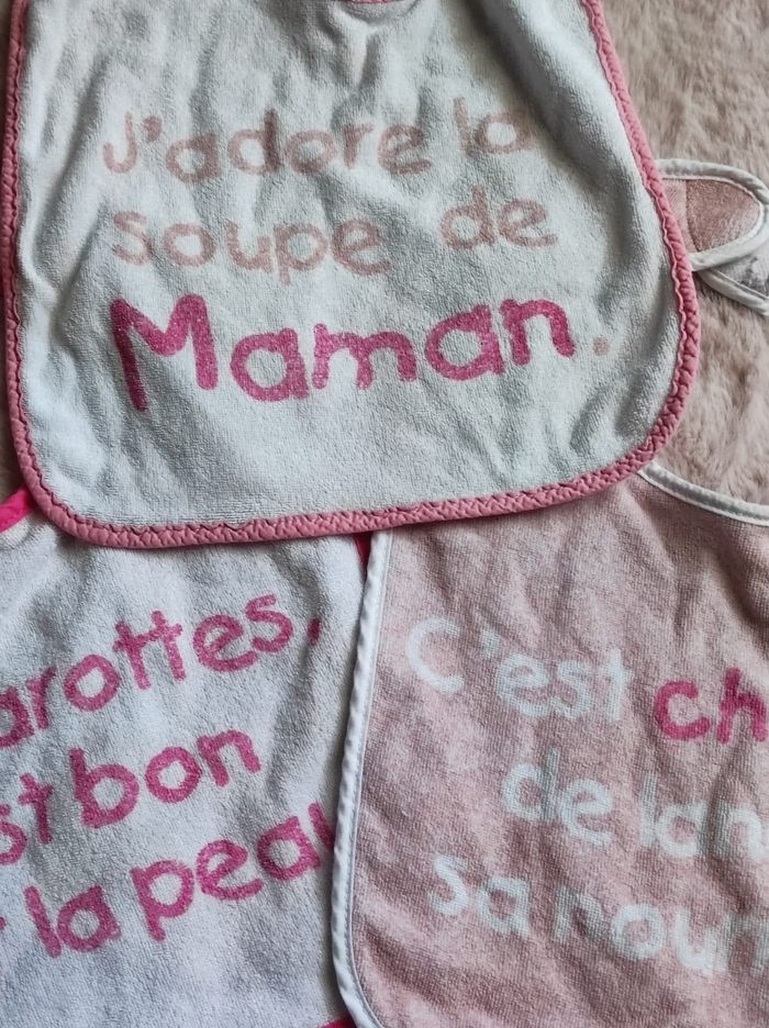 Lot 3 grand bavoirs - photo numéro 4