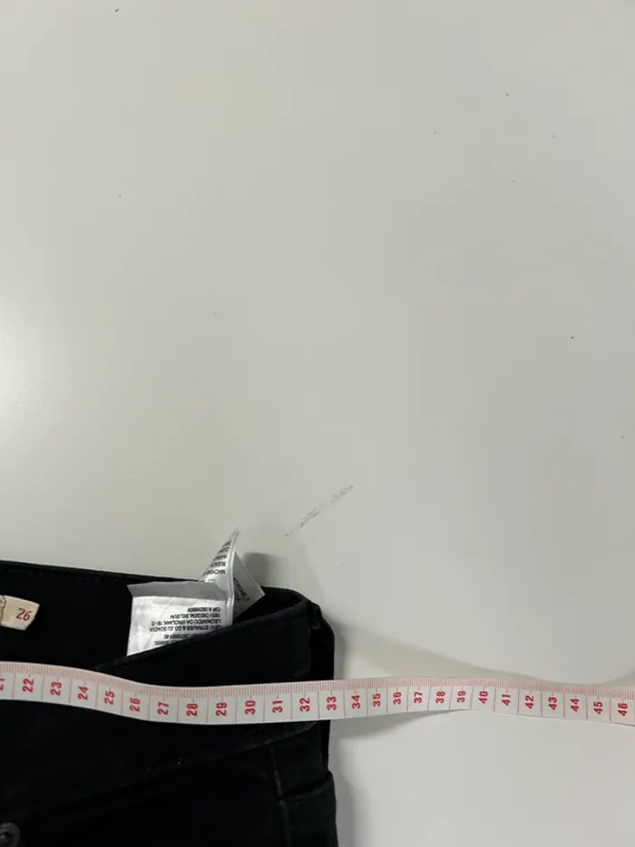 Jean Levi's Premium Femme Noir W26 L30 | Mile High Super Skinny | Taille FR36 | Très Bon État BP245 - photo numéro 13