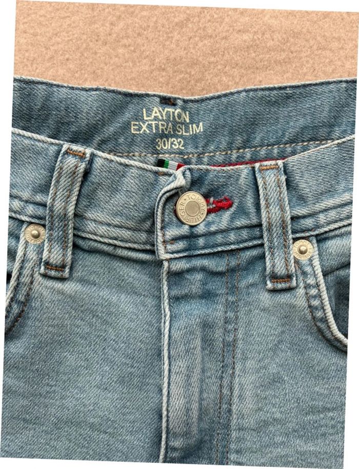 Jeans Tommy Hilfiger Layton extra slim homme W30L32 comme neuf - photo numéro 8