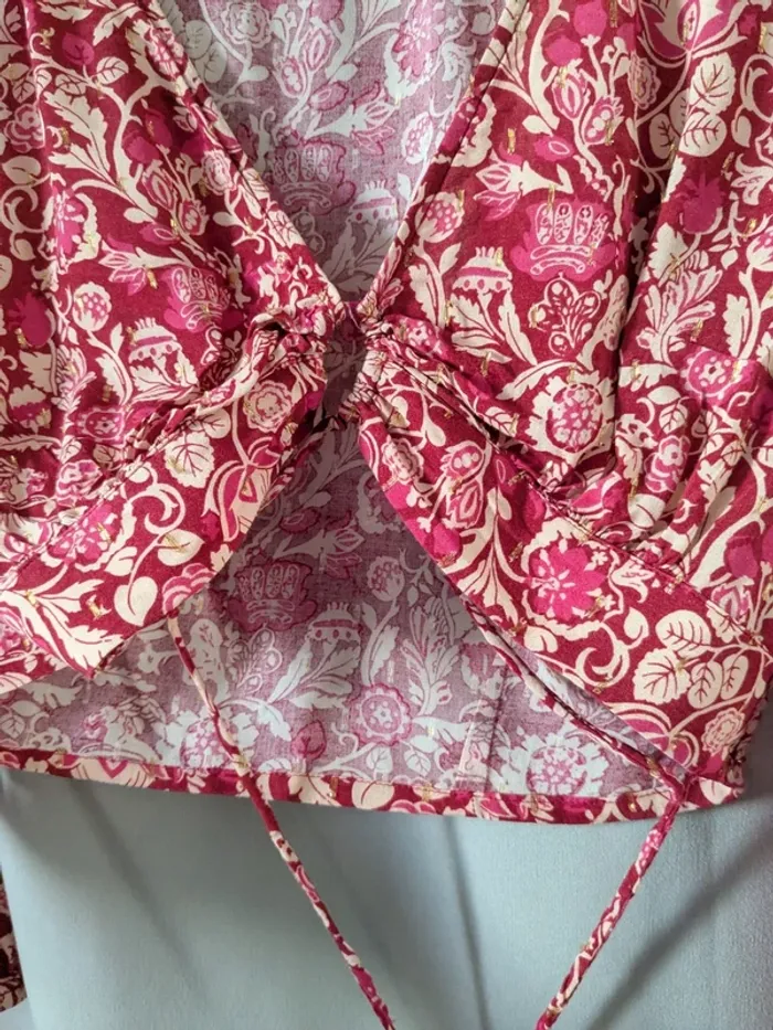 Blouse courte Zara - photo numéro 2