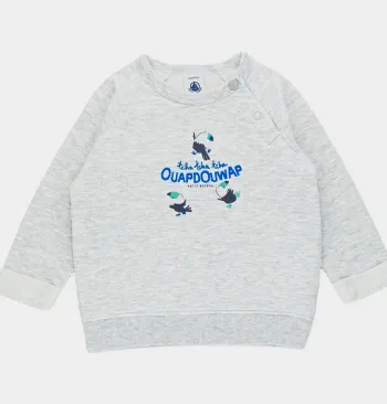 Petit Bateau Sweatshirt 12 mois en coton