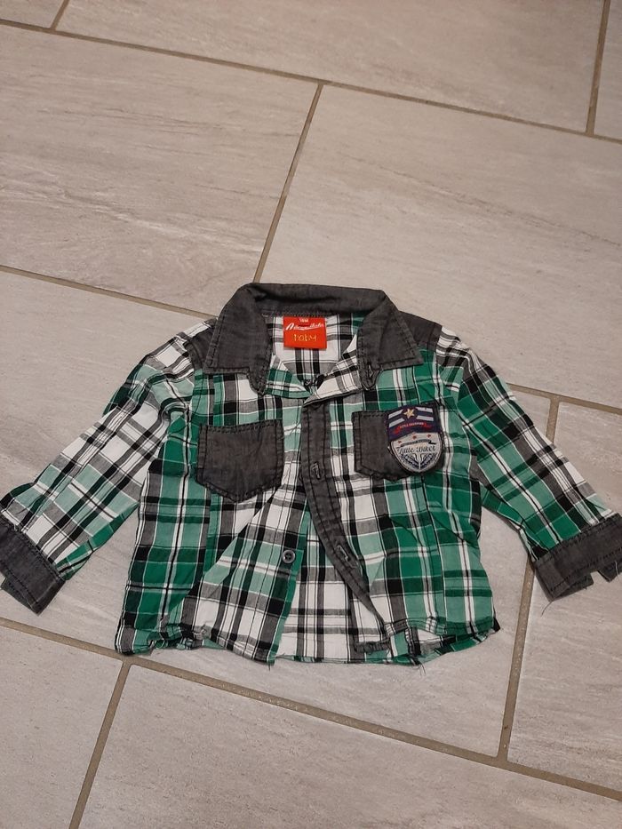 Chemise manches longues