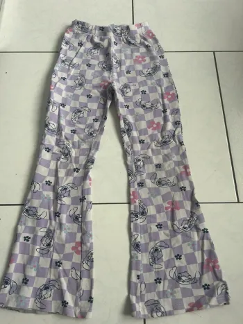 Pantalon stitch patte d éléphant