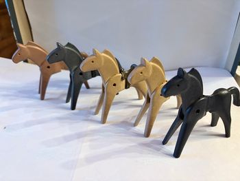 Playmobil 5 chevaux vintage